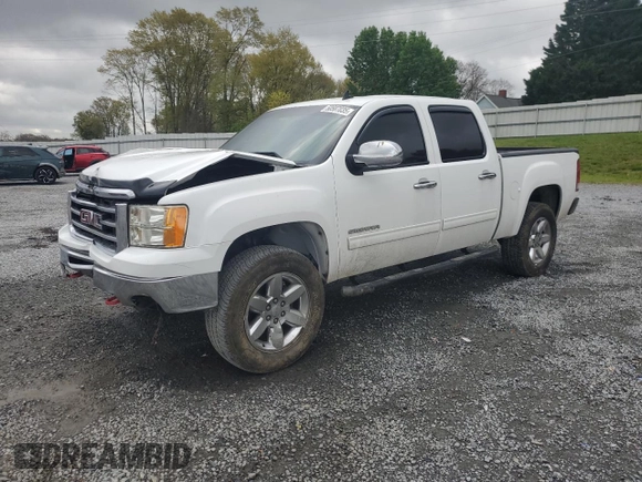 2013 GMC Sierra 1500 SLE z VIN 3GTP1VE09DG132029, wystawiony jako Copart lot #50587035 z przebiegiem 178 949 mil mil oraz Szkoda całkowita • Salvage title. Historia ofert i sprzedaży dostępna na DreamBid. Obrazek 1.