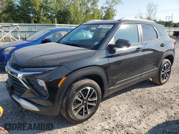 2025 Chevrolet TrailBlazer LT with VIN KL79MRSL9SB025037, listed as a Copart auction lot 69841984 with 28 mi miles and Salvage Title. Bid and sale history available at DreamBid. Image 1.