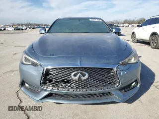 2017 Infiniti Q60 Premium with VIN JN1CV7EL2HM320597, listed as a Copart auction lot 46735795 with 66,465 mi miles and Salvage title. Bid and sale history available at DreamBid. Image 5.