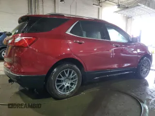 2018 Chevrolet Equinox Premier with VIN 2GNAXMEV5J6307661, listed as a Copart auction lot 52610485 with 107,223 mi miles and Salvage Title. Bid and sale history available at carsss.com. Image 3.