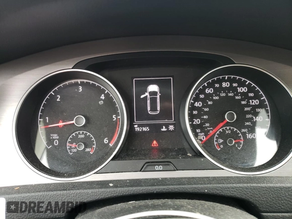 2015 Volkswagen Golf SportWagen TDI SEL with VIN 3VWCA7AU4FM515235, listed as a Copart auction lot 88264315 with 192,165 mi miles and Salvage Title. Bid and sale history available at carsss.com. Image 9.