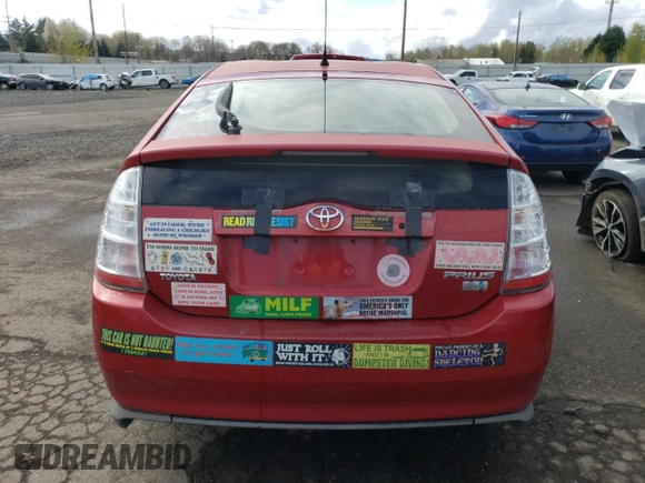 2009 Toyota Prius with VIN JTDKB20UX93519375, listed as a Copart auction lot 50942285 with 226,436 mi miles and Salvage Title. Bid and sale history available at carsss.com. Image 6.