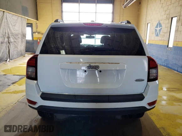 2016 Jeep Compass Latitude with VIN 1C4NJCEB2GD651390, listed as a Copart auction lot 46271055 with 140,003 mi miles and Clean Title. Bid and sale history available at carsss.com. Image 6.
