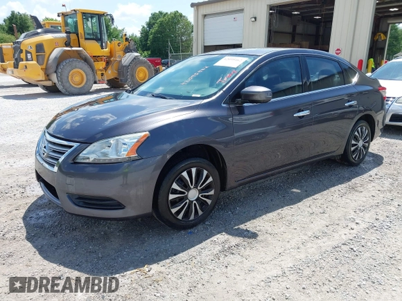 2014 Nissan Sentra S with VIN 3N1AB7AP4EY221667, listed as a IAAI auction lot 42095462 with 98,670 mi miles and . Bid and sale history available at DreamBid. Image 2.