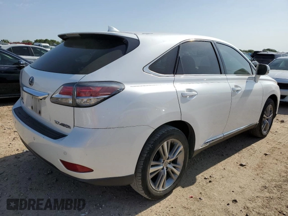 2015 Lexus RX 450h with VIN 2T2ZB1BA5FC004343, listed as a Copart auction lot 51352675 with 156,502 mi miles and Clean title. Bid and sale history available at DreamBid. Image 3.