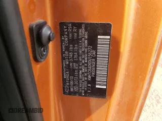 2013 Hyundai Veloster RE:MIX with VIN KMHTC6AD6DU156272, listed as a Copart auction lot 48770025 with 101,729 mi miles and Salvage title. Bid and sale history available at DreamBid. Image 12.