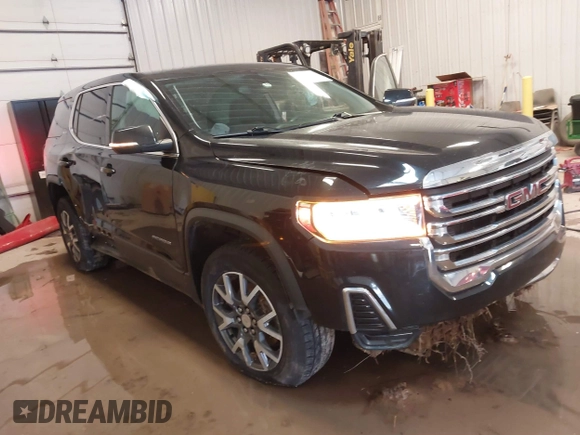 2020 GMC Acadia SLE with VIN 1GKKNKLA3LZ232641, listed as a IAAI auction lot 41586252 with 135,958 mi miles and . Bid and sale history available at carsss.com. Image 6.