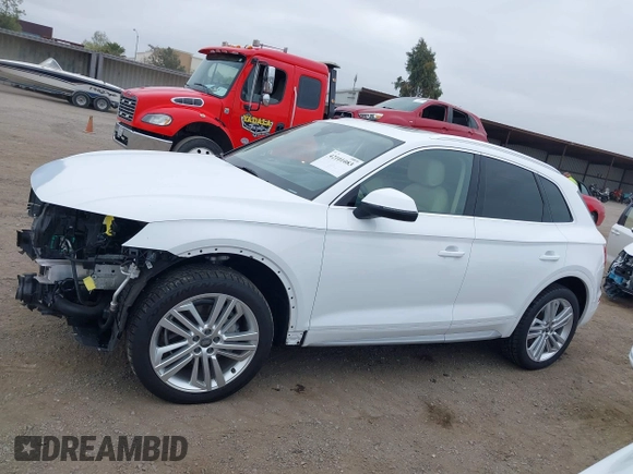 2018 Audi Q5 Prestige with VIN WA1CNAFY8J2198974, listed as a IAAI auction lot 42101083 with 41,687 mi miles and . Bid and sale history available at DreamBid. Image 15.