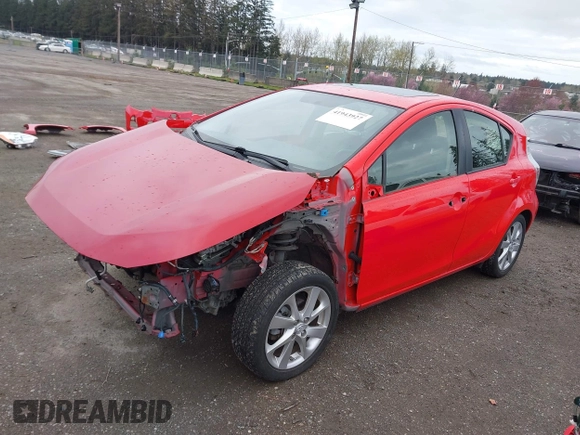 2014 Toyota Prius One with VIN JTDKDTB36E1083196, listed as a IAAI auction lot 41943927 with 74,483 mi miles and . Bid and sale history available at DreamBid. Image 15.