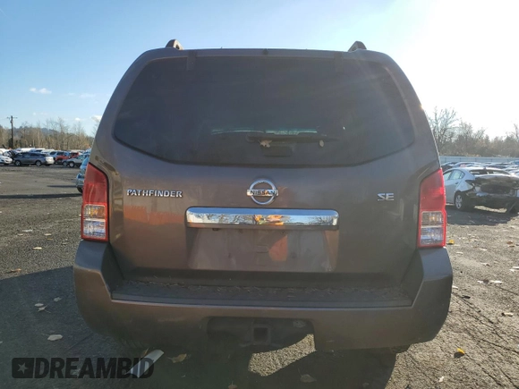 2008 Nissan Pathfinder LE with VIN 5N1BR18B48C641622, listed as a Copart auction lot 84099884 with 0 mi miles and Salvage Title. Bid and sale history available at carsss.com. Image 6.