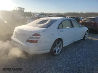 2009 Mercedes-Benz S-Class 5.5L V8 with VIN WDDNG71X39A272366, listed as a Copart auction lot 87468694 with 151,528 mi miles and Clean Title. Bid and sale history available at carsss.com. Image 3.