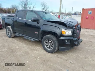 2018 GMC Canyon 4WD SLE z VIN 1GTG6CEN9J1122337, wystawiony jako IAAI lot #41817587 z przebiegiem 55 560 mil mil oraz . Historia ofert i sprzedaży dostępna na DreamBid. Obrazek 1.