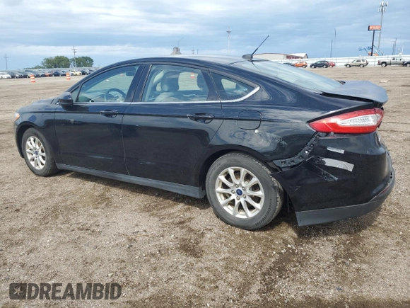 2016 Ford Fusion S with VIN 1FA6P0G75G5126060, listed as a Copart auction lot 60974024 with 109,077 mi miles and Salvage title. Bid and sale history available at DreamBid. Image 2.