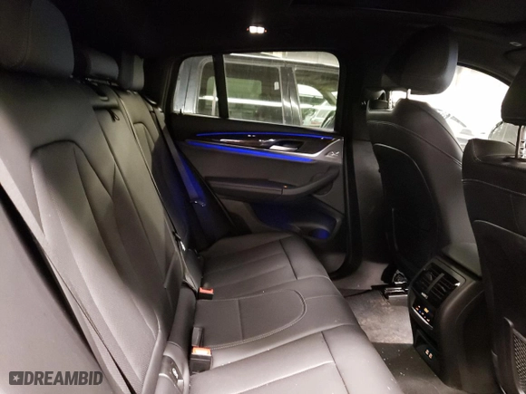 2022 BMW X4 xDrive30i with VIN 5UX33DT08N9M86808, listed as a Copart auction lot 72927102 with 354 mi miles. Bid and sale history available at carsss.com. Image 10.