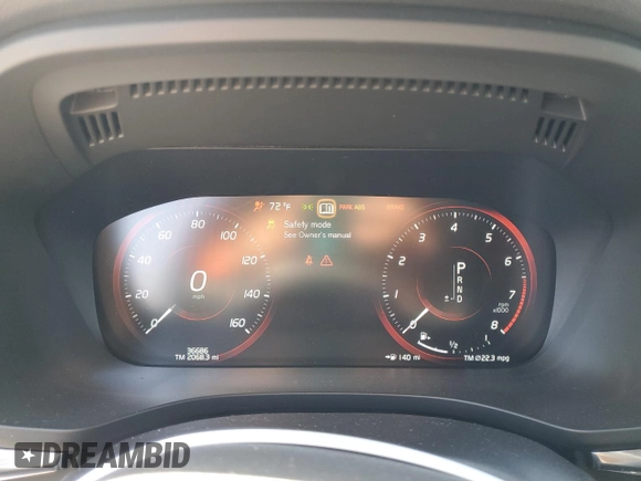 2021 Volvo XC60 Momentum с VIN YV4102RK3M1722743, выставлен на аукционе Copart как лот 54784965 с пробегом 36 686 миль миль и Списание • Salvage title. История ставок и продаж доступна на DreamBid. Изображение 9.