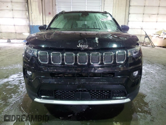 2022 Jeep Compass Limited z VIN 3C4NJDCB5NT146248, wystawiony jako Copart lot #49112635 z przebiegiem 21 730 mil mil oraz Szkoda całkowita • Salvage title. Historia ofert i sprzedaży dostępna na DreamBid. Obrazek 5.