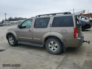 2006 Nissan Pathfinder SE with VIN 5N1AR18WX6C673874, listed as a Copart auction lot 52545235 with 185,716 mi miles and Salvage Title. Bid and sale history available at carsss.com. Image 2.