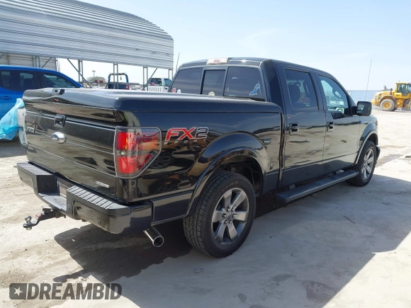 2012 Ford F-150 XL with VIN 1FTFW1CF9CKD37676, listed as a IAAI auction lot 41745242 with 126,570 mi miles. Bid and sale history available at carsss.com. Image 4.