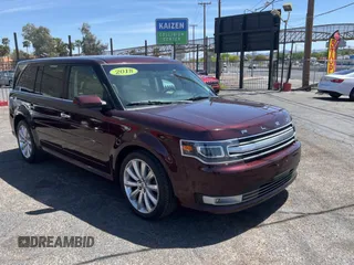 2018 Ford Flex Limited EcoBoost with VIN 2FMHK6DT9JBA21106, listed as a Copart auction lot 53553245 with 111,575 mi miles and Clean Title. Bid and sale history available at carsss.com. Image 1.
