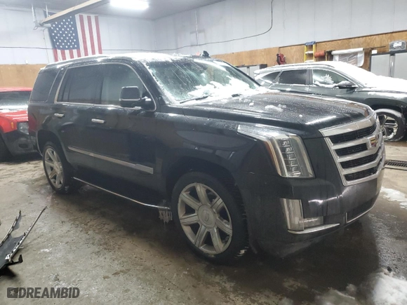 2018 Cadillac Escalade Luxury with VIN 1GYS4BKJ6JR283994, listed as a Copart auction lot 44043235 with 186,546 mi miles and Clean Title. Bid and sale history available at carsss.com. Image 4.