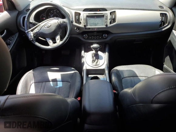 2014 Kia Sportage SX with VIN KNDPC3A62E7583535, listed as a Copart auction lot 57584215 with 79,010 mi miles and Salvage title. Bid and sale history available at DreamBid. Image 8.