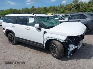 2025 Hyundai Santa Fe SEL z VIN 5NMP24GL1SH082601, wystawiony jako IAAI lot #41957894 z przebiegiem 1 823 mil mil oraz . Historia ofert i sprzedaży dostępna na DreamBid. Obrazek 1.