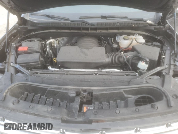 2023 Chevrolet Tahoe Premier with VIN 1GNSCSKD4PR563710, listed as a Copart auction lot 84965394 with 17,528 mi miles and Salvage title. Bid and sale history available at DreamBid. Image 12.
