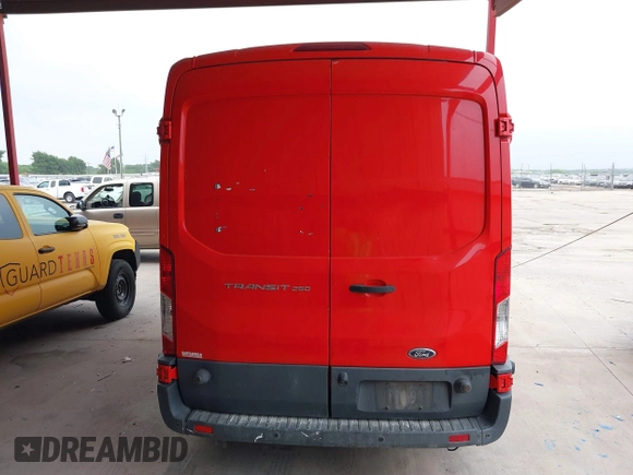 2016 Ford Transit Cargo with VIN 1FTYR2CMXGKA52348, listed as a IAAI auction lot 42048277 with 215,295 mi miles and . Bid and sale history available at DreamBid. Image 16.