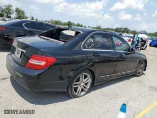 2012 Mercedes-Benz C-Class C 250 Sport with VIN WDDGF4HB0CR193153, listed as a Copart auction lot 58359533 with 133,836 mi miles and Non Repairable. Bid and sale history available at carsss.com. Image 3.