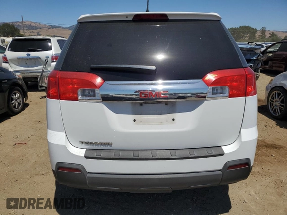 2014 GMC Terrain SLE z VIN 2GKALMEK0E6145555, wystawiony jako Copart lot #60759175 z przebiegiem 235 015 mil mil oraz Czysty tytuł • Clean title. Historia ofert i sprzedaży dostępna na DreamBid. Obrazek 6.