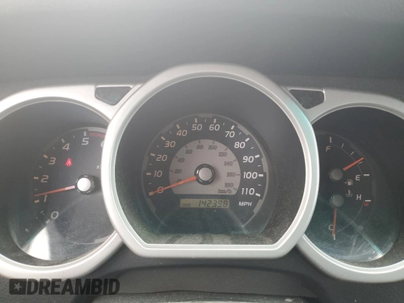 2004 Toyota 4Runner SR5 with VIN JTEBT14R848014312, listed as a Copart auction lot 53246895 with 142,398 mi miles and Salvage Title. Bid and sale history available at DreamBid. Image 9.