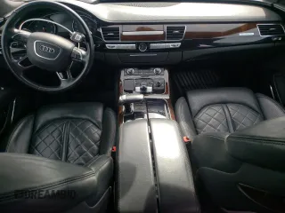 2015 Audi A8 L 4.0T with VIN WAU32AFD7FN033464, listed as a Copart auction lot 42682643 with 130,105 mi miles. Bid and sale history available at carsss.com. Image 8.