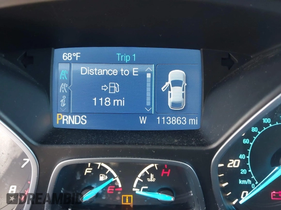 2015 Ford Escape S with VIN 1FMCU0F77FUA91187, listed as a IAAI auction lot 42088797 with 113,863 mi miles. Bid and sale history available at carsss.com. Image 7.