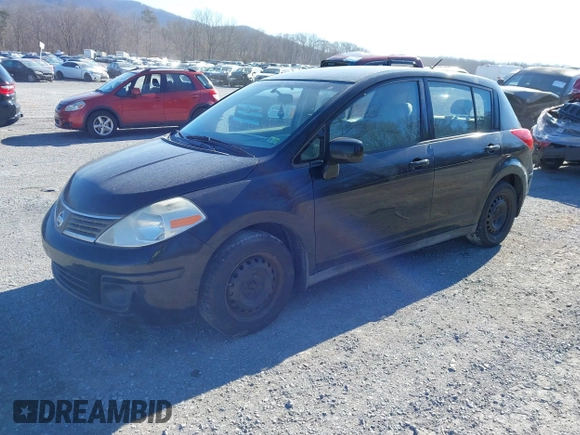 2009 Nissan Versa 1.8 SL with VIN 3N1BC13E89L490056, listed as a IAAI auction lot 41659810 with 170,335 mi miles. Bid and sale history available at carsss.com. Image 2.