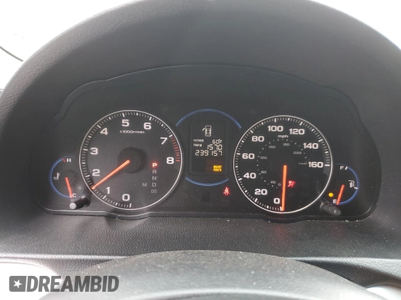 2004 Acura TSX w/Navigation with VIN JH4CL96944C038672, listed as a Copart auction lot 56462214 with 239,157 mi miles and Salvage Title. Bid and sale history available at carsss.com. Image 9.