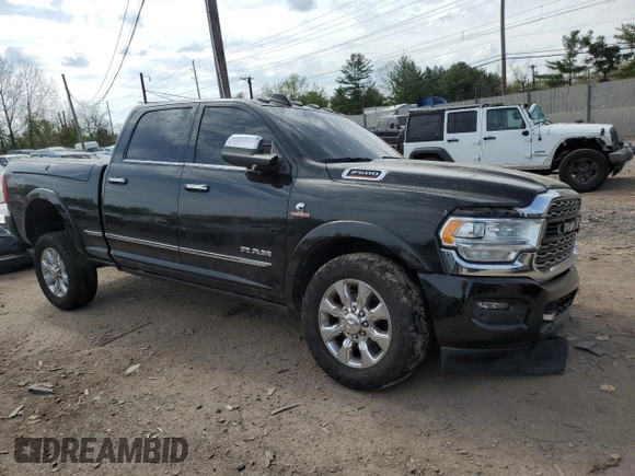 2020 Ram 2500 Limited z VIN 3C6UR5SL1LG109666, wystawiony jako Copart lot #52111515 z przebiegiem 48 068 mil mil oraz Szkoda całkowita • Salvage title. Historia ofert i sprzedaży dostępna na DreamBid. Obrazek 4.