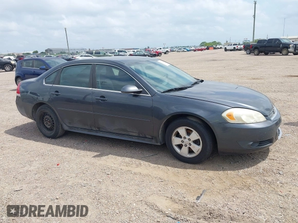 2010 Chevrolet Impala LT with VIN 2G1WB5EK8A1248328, listed as a IAAI auction lot 42112949 with 211,829 mi miles and . Bid and sale history available at DreamBid. Image 1.