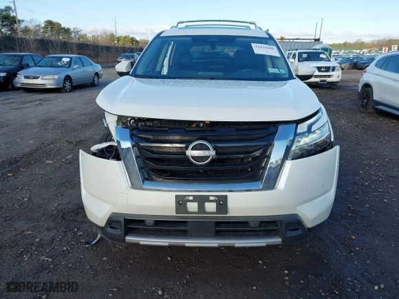 2024 Nissan Pathfinder SL with VIN 5N1DR3CD8RC310010, listed as a IAAI auction lot 41826608 with 6,079 mi miles. Bid and sale history available at carsss.com. Image 12.