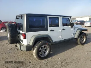 2013 Jeep Wrangler Unlimited Sport with VIN 1C4BJWDG6DL582321, listed as a Copart auction lot 85899314 with 182,953 mi miles and Clean title. Bid and sale history available at DreamBid. Image 3.