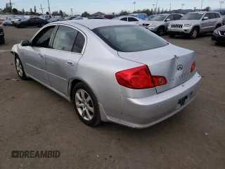 2006 Infiniti G35 with VIN JNKCV51E56M507109, listed as a Copart auction lot 79678723 with 103,793 mi miles and Salvage Title. Bid and sale history available at DreamBid. Image 2.