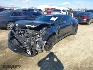 2016 Chevrolet Camaro 1SS with VIN 1G1FF1R76G0157212, listed as a IAAI auction lot 41238158 with 86,812 mi miles. Bid and sale history available at carsss.com. Image 2.