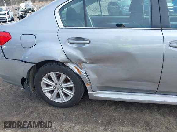 2010 Subaru Legacy Premium All-Weather Anniversary with VIN 4S3BMBC65A3241612, listed as a IAAI auction lot 41833239 with 98,619 mi miles and . Bid and sale history available at DreamBid. Image 6.