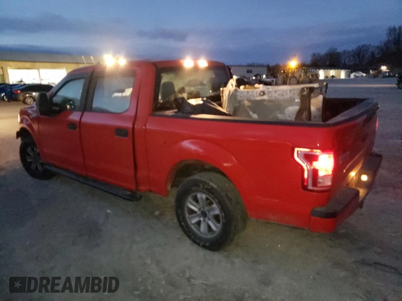 2015 Ford F-150 XLT with VIN 1FTEW1E81FKD23656, listed as a Copart auction lot 46642305 with 119,329 mi miles and Salvage Title. Bid and sale history available at carsss.com. Image 2.