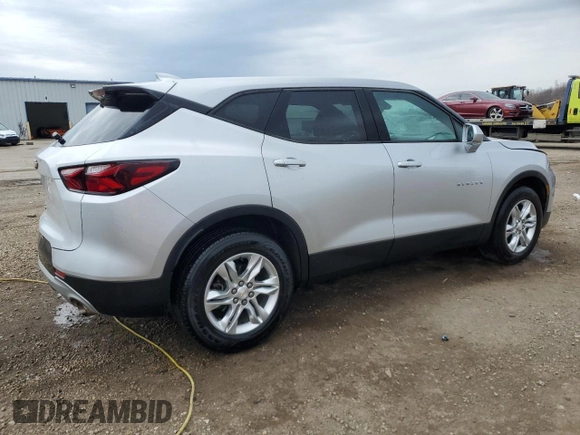 2020 Chevrolet Blazer LT with VIN 3GNKBHRS1LS618065, listed as a Copart auction lot 52375015 with 57,904 mi miles and Salvage title. Bid and sale history available at DreamBid. Image 3.