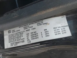2004 Chevrolet Colorado LS Z85 with VIN 1GCDT196848111585, listed as a IAAI auction lot 41798106 with 334,376 mi miles. Bid and sale history available at carsss.com. Image 9.