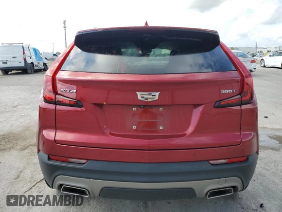 2021 Cadillac XT4 FWD Premium Luxury with VIN 1GYFZCR41MF043072, listed as a Copart auction lot 74430824 with 31,053 mi miles and Salvage Title. Bid and sale history available at carsss.com. Image 6.