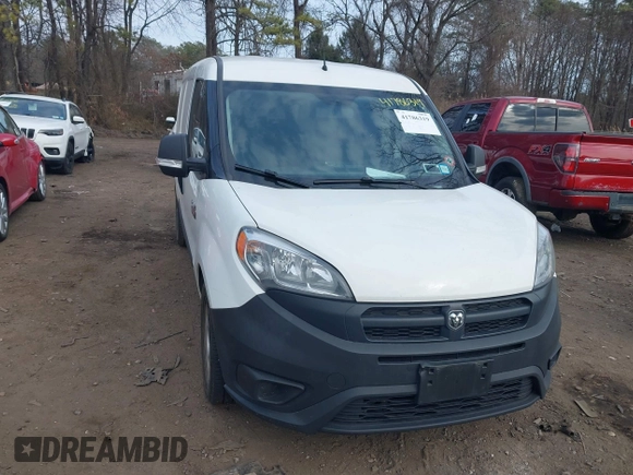 2018 Ram ProMaster City Cargo Van Tradesman with VIN ZFBERFAB7J6L67879, listed as a IAAI auction lot 41786319 with 216,967 mi miles. Bid and sale history available at carsss.com. Image 12.