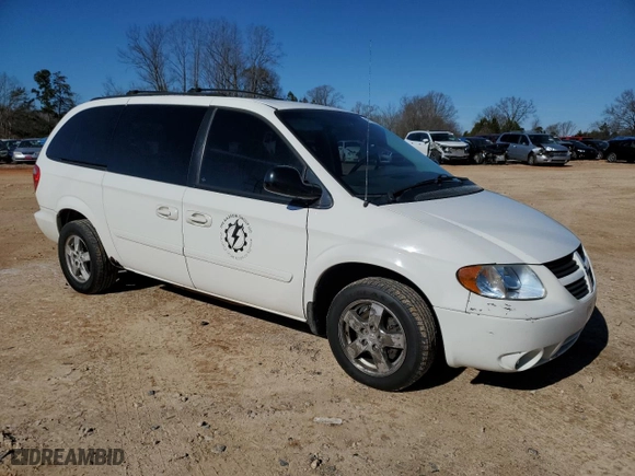 2007 Dodge Grand Caravan SXT with VIN 2D4GP44L67R105019, listed as a Copart auction lot 42152585 with 288,461 mi miles and Clean Title. Bid and sale history available at carsss.com. Image 4.