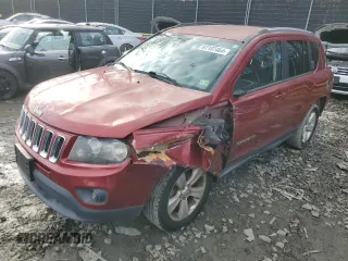 2016 Jeep Compass Sport with VIN 1C4NJCBB1GD506541, listed as a Copart auction lot 87187464 with 71,100 mi miles and Salvage title. Bid and sale history available at DreamBid. Image 1.
