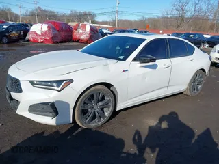 2021 Acura TLX w/A-Spec Package with VIN 19UUB5F59MA013665, listed as a IAAI auction lot 41569907 with 48,429 mi miles. Bid and sale history available at carsss.com. Image 20.